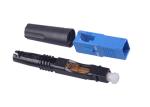 SC / UPC Fiber Optic Connectors Blue Color 10N Clad Strength 50N Tension