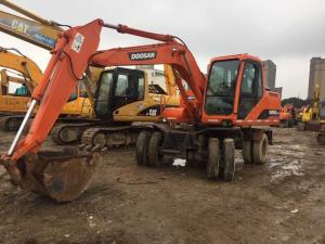 Wholesale USED DOOSAN DH130WD-5 WHEEL EXCAVATOR from china suppliers