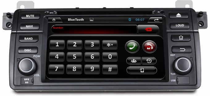 BMW E46 /M3 1998-2005 DVD radio with Android 4.2 system gps navigation iPod OCB-7212C