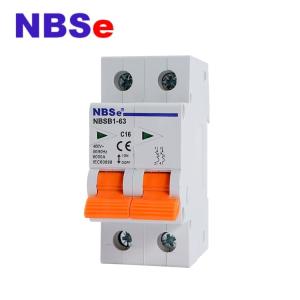 Wholesale Home Building Mini 3KA 4.5KA Double Pole MCB from china suppliers