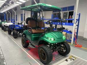 Wholesale 60V 5KW PMSM System 2+2 Seater Golf Cart Key Less Electric Golf Buggy Scooter from china suppliers