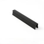 Soundproof Plastic Cover Strip Door Bottom Garage Door Weather Seal Black