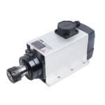 18000 Rpm 4.5KW Flange Air Cooled Square Spindle Motor for CNC Engraving Wood