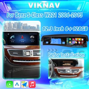 Wholesale 12.3 Inch Mercedes Android Screen Hear Unit Touch Screen For Benz S Class 2006-2013 from china suppliers