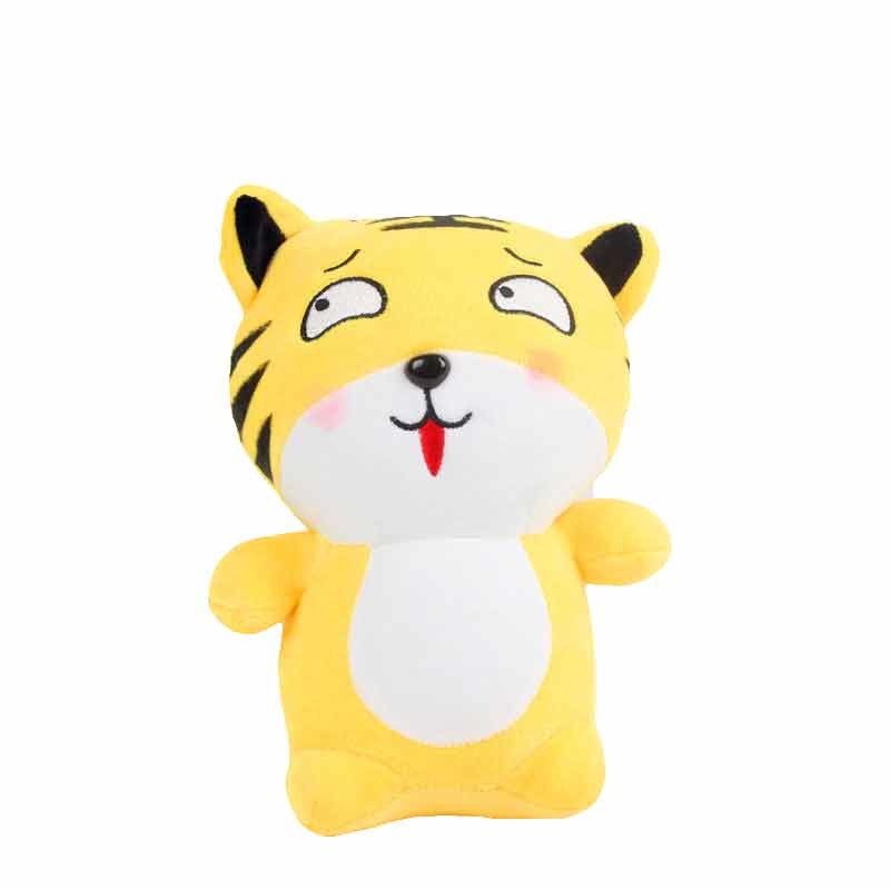 Baby Accompany Cartoon Tiger Plush Toy 20cm With No Deformation