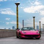 Moisture Proof Pink Chrome Car Vinyl Wrap Mirror Effect Bubble Free