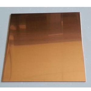 Wholesale O - H112 Pure Copper Sheet Coil Plate 2mm 3mm For Utensil from china suppliers