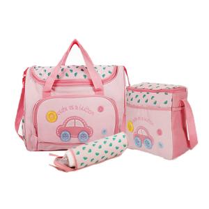 Wholesale 4pcs One Set Mommy Diaper Bag Multi Function Maternity Mother Baby Stroller Bags from china suppliers