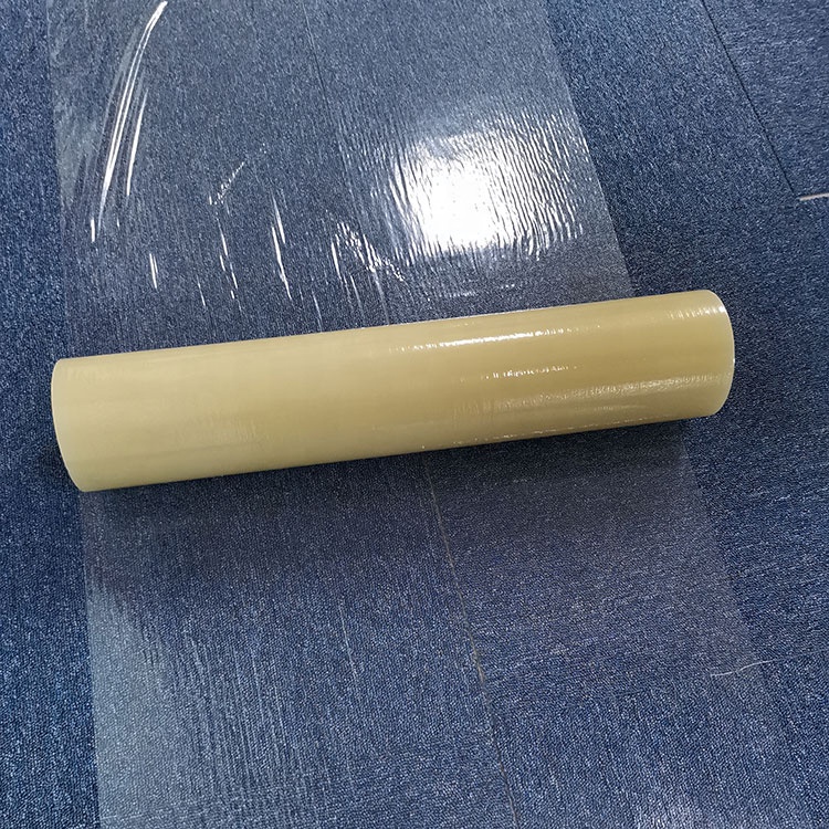 Transparent Clear 24" X 200' 60 Mic 80 Mic 100 Mic Thickness Stretch Protect Film Roll For Carpet Protection