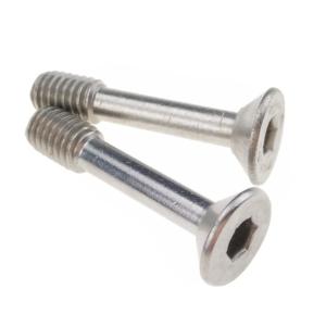 Wholesale Flat Head Grade Stainless Steel Captive Screws Hex Socket M6 304 from china suppliers