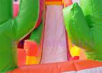 Cartoon Car Decoration Inflatable Dry Slide Kids Outdoor Backyard Slide By Plato
