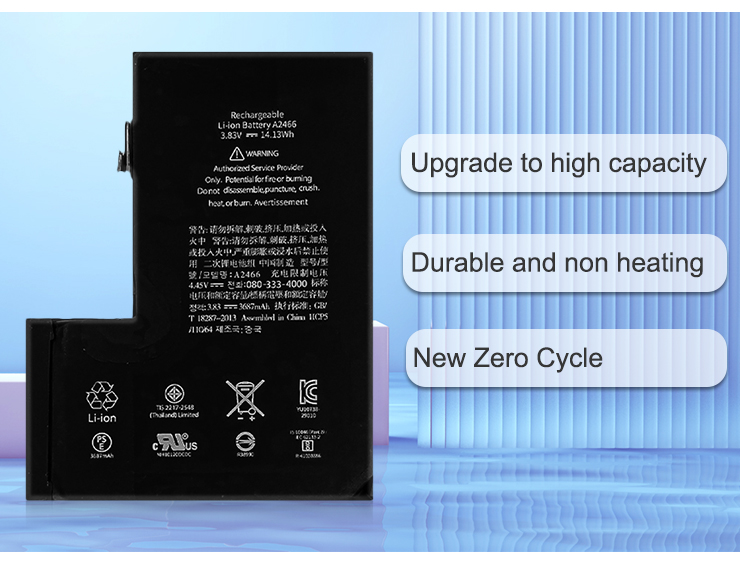 Black Smartphone Mobile Phone Batteries Replacement For IPhone 11 11pro