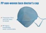 Medical Manufacturer Hospital Requirements Blue SMS 35gsm Hat Doctor Surgeon Cap