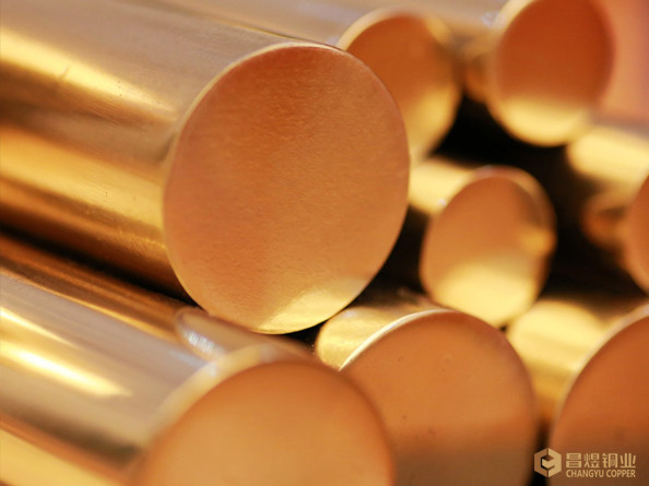 Industrial Copper Round Rod C24000 Brass Bar Sea Water Corrosion Resistance