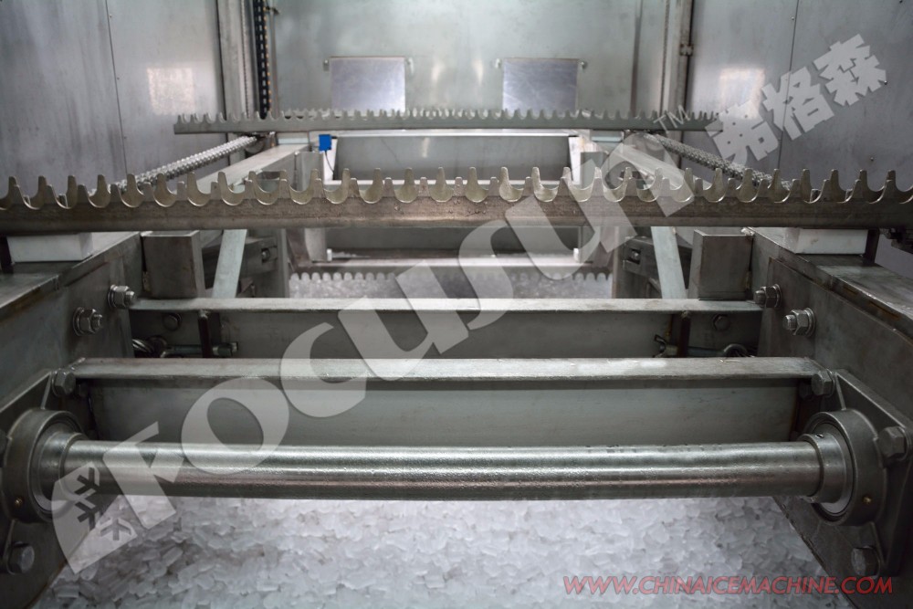 15 Ton Tube Ice Machine with Screw Ice Storage and Semi-Automatic Ice Packing Machine