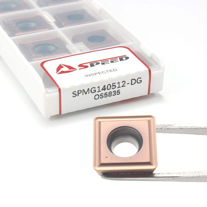 SPMG WCMT SOMT U Drill Inserts with PVD / CVD Coating CNC Drilling Tool