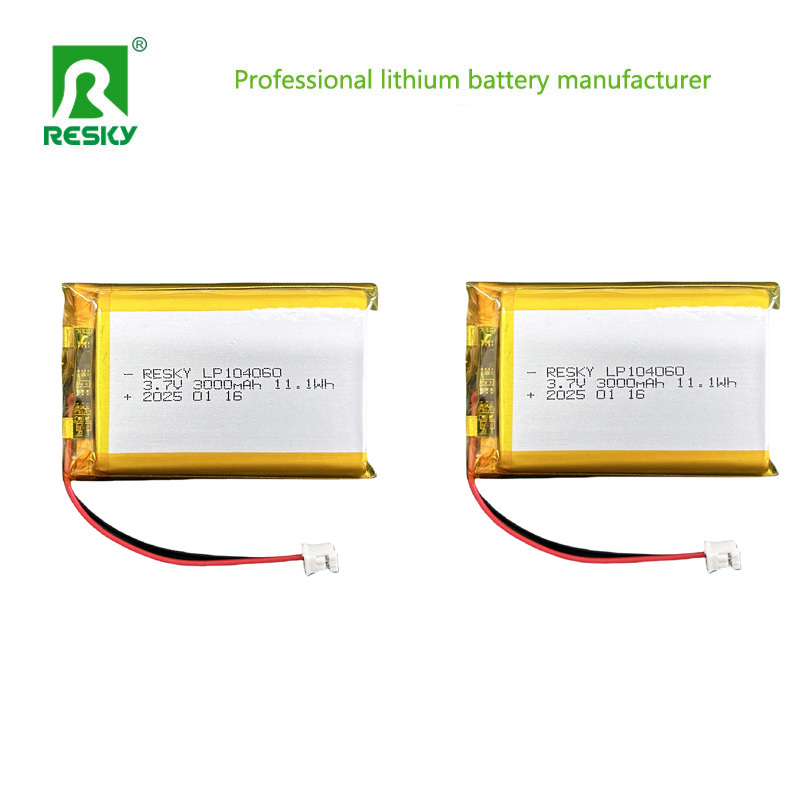 3.7V Lithium Polymer Battery Pack 104050 104060 3000mAh Lithium Ion Batteries