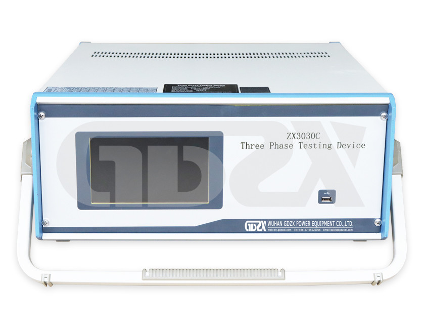 Portable Three Phase Standard Source Testing Device , AC / DC Indicating Instrument