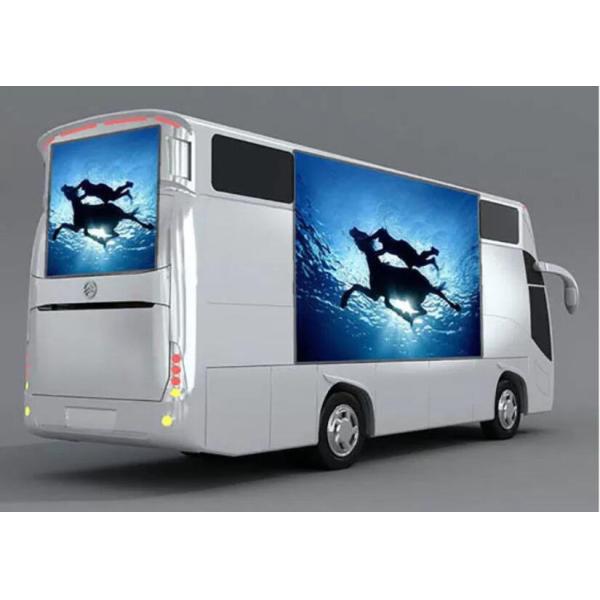 P4 1921 Truck Mobile LED Display High Definition 1920Hz