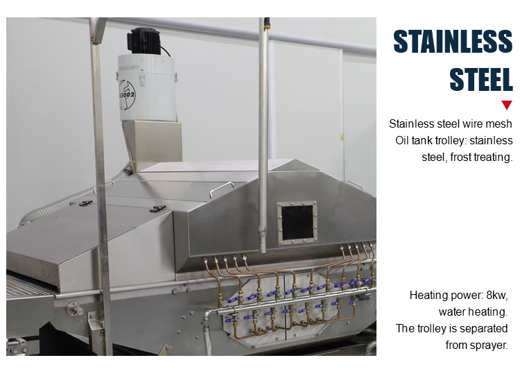 High Quality Customized Professional Essential Biscuit Food Bakery Oil Spray Machine