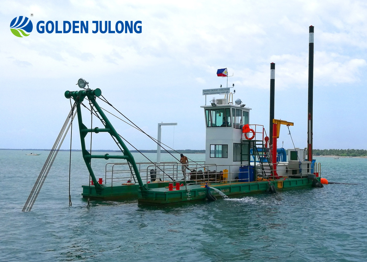 JLCSD300 Cutter Suction Dredger Ideal for Port Dredging and Land Reclamation