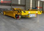 Construction Site Flexible Turn Track Flatbed Transfer Car