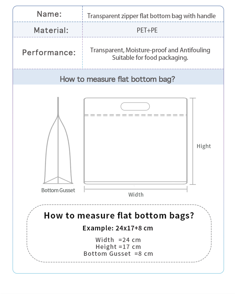 Bopp Antifog Food Packaging Microwavable Grilled Rotisserie Chicken Plastic Takeaway Carrier Bags
