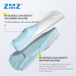 Silicone Full Blade Snorkel Flippers Short Fins For Diving Swimming