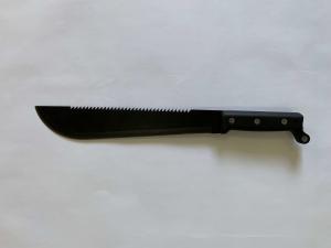 Wholesale ODM Saw Tooth Black Blade Spring Steel Machete 20in Plastic Handle from china suppliers