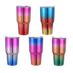 Unbreakable Double Wall Vacuum Insulated Coffee Tumbler Cup 900ML