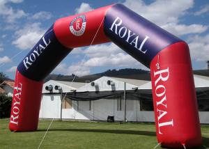 Wholesale Outdoor Commercial Advertising Event Customized Logo Inflatable Race Start And Finish Entrance Line Arch/Archway from china suppliers