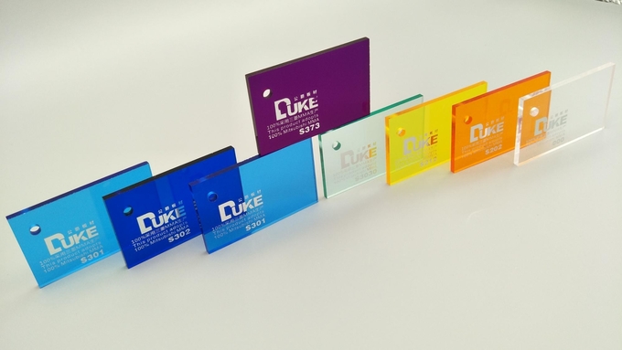 Waterproof Translucent Acrylic Sheet For Sign Board 1.8mm-40mm