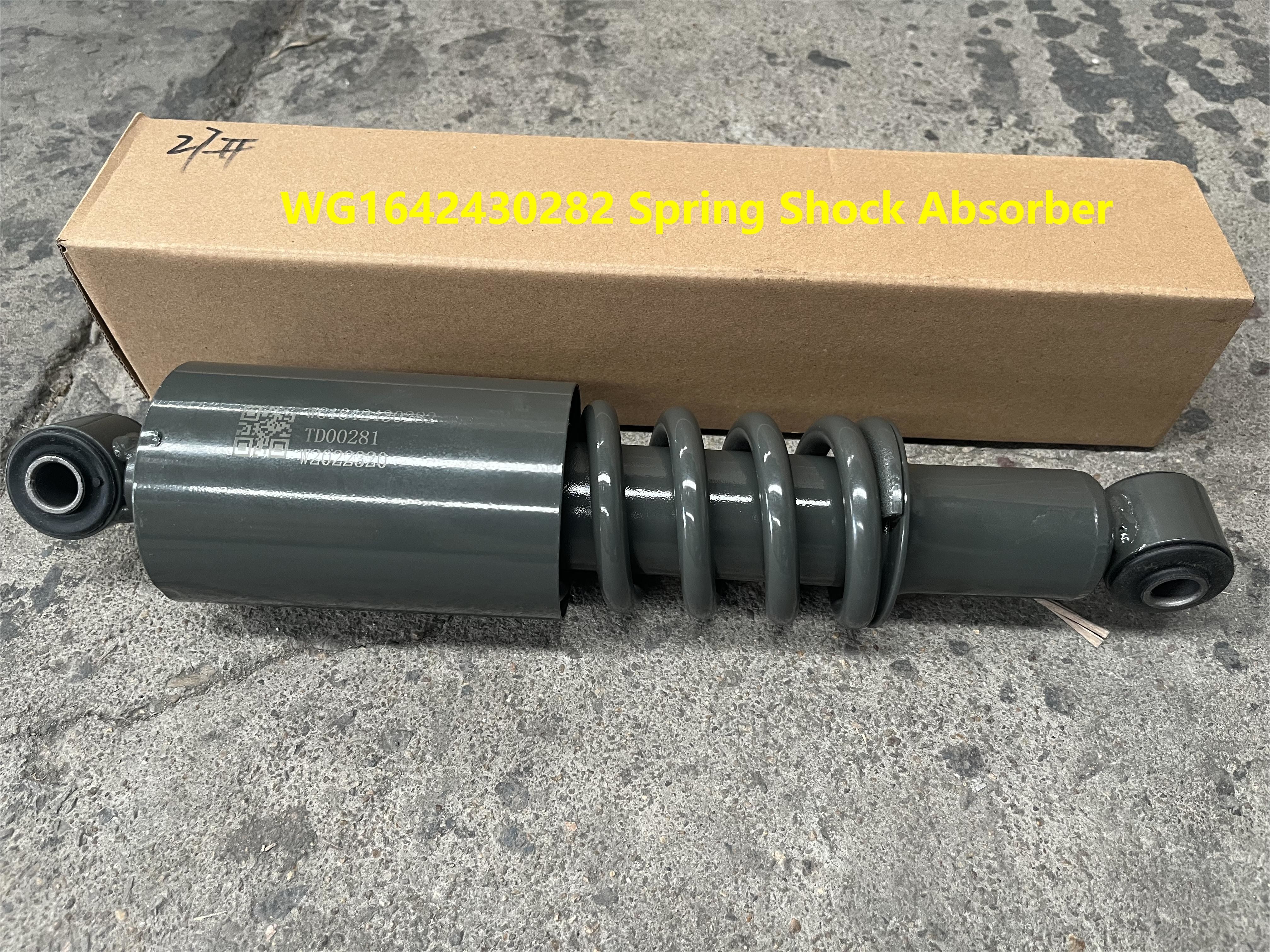 WG1642430282 Spring Shock Absorber HOWO Truck Parts Cab Front Axle Chassis Parts