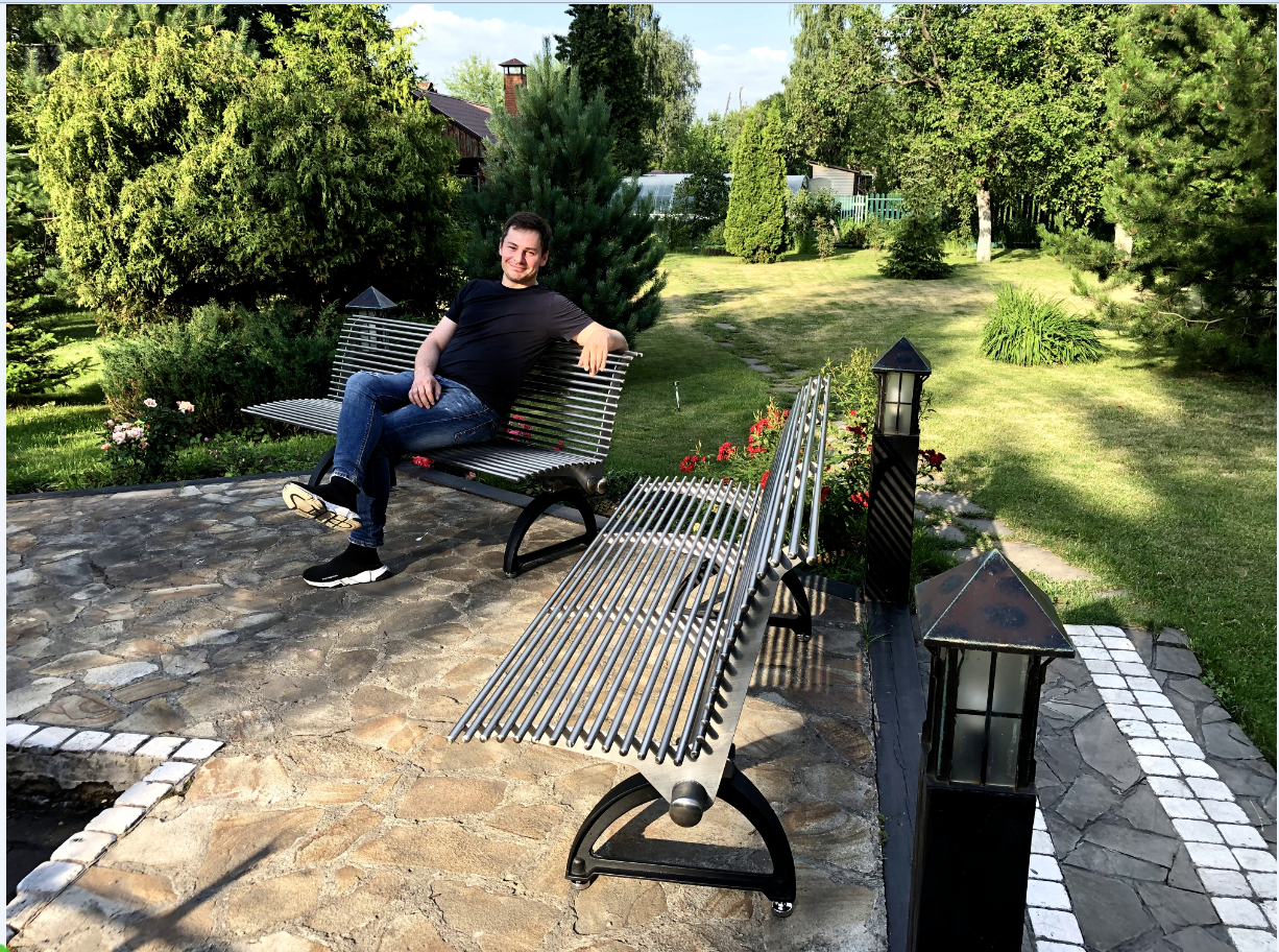 Surface Mounted Recycled Plastic Outdoor Benches For Playground Sit Up Workout