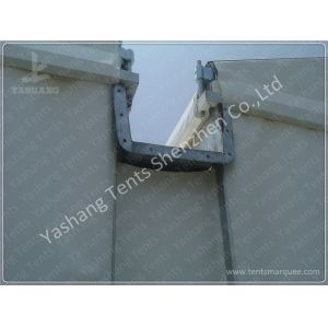Wholesale High Strength Clear Span Tent Replacement Parts , Rain Gutter Connections from china suppliers