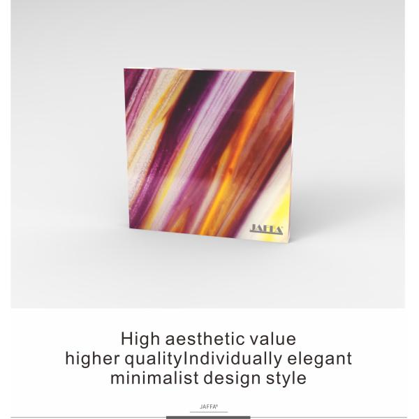 Table Tops Resin Translucent Stone Meteor Patterned Stone