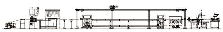 PVC Wire Cable Making Extruder Machines for Cable Insulation Manufacturing Production