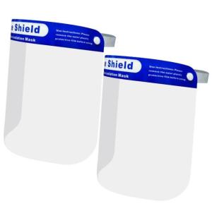 Wholesale Plastic PET Transparent Breathable Face Shield Reusable Thickness 0.2mm from china suppliers