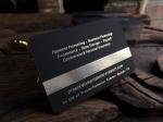 High Quality Foil Stamped Business Card Premium Custom Round Corner Business
