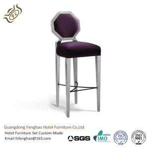 Wholesale Fabric Gorgeous Hotel Bar Stools Trendy Modern Wood Colorful Bar Stools from china suppliers