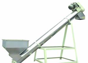 Wholesale Concrete Tube Conveyor , Mobile Tube Spiral Screw Conveyor 1.5KW from china suppliers