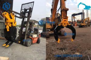 Wholesale Road Construction Hydraulic Grabs For Excavators Wood Crawler Digger Parts from china suppliers