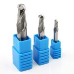2 Flute Carbide Ball Nose End Mill HRC45 Endmill Ballnose For Aluminum
