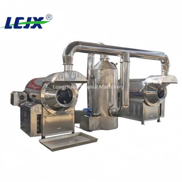 Small Scale Sesame Soybean Chestnut Roasting Machine Food Processing Machinery