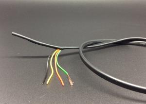Wholesale RJ45 Flat Telephone Wire 4 Core Flexible 7x0.16BC Copper Black PVC Indoor from china suppliers
