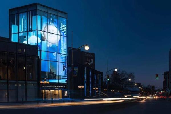 Waterproof Transparent Led Display Panel Glass Advertising Billboard Iron / Al