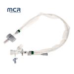 Disposable Double Swivel Elbow Y-Piece Closed Suction Catheter 72H
