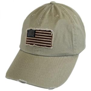 Wholesale USA Flag Strapback Unisex Baseball Caps Distressed Cotton embroidery patch logo from china suppliers