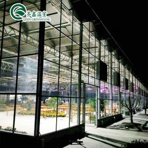 Wholesale Multi-Span Agricultural Greenhouses Prefabricated Rain Shelter for Tomato Cultivation from china suppliers