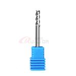 4mm 1/8" 1/16" Aluminum End Mill 45 Degree 3 Flutes Polished Solid Carbide